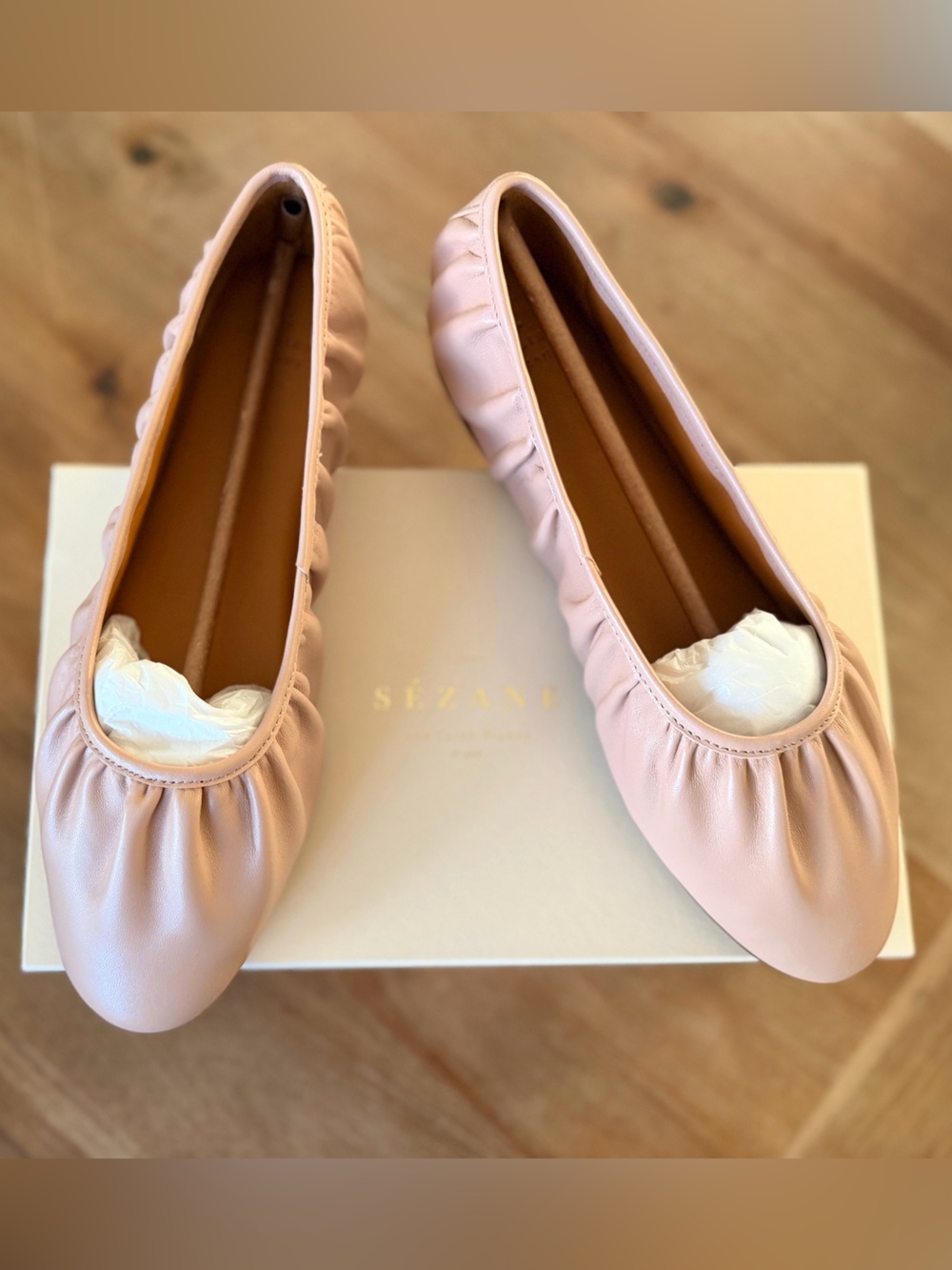 SEZANE Irina Flat Ballerinas - Women’s Size US 9 *NEW* - Picture 1 of 5